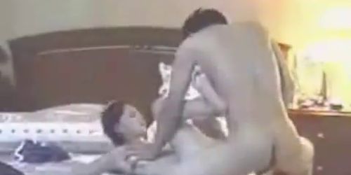 Asian babe sucks and gets fucked