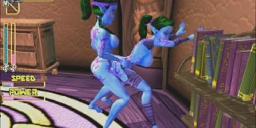 Night Elf Lesbian Action