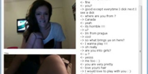 Beautiful girls on chatroulette