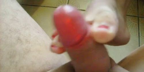 Footjob again !!