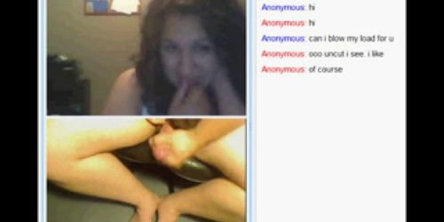 jerk off in webchat i cum she watches