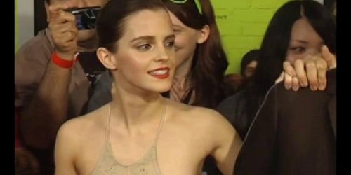 Emma Watson Gets Facialized