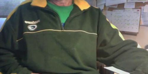 Office wank & cum (recorded live cam)