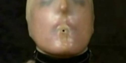 Girl in Breathplay Hood Played With