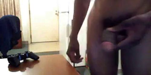 large black cock cumming