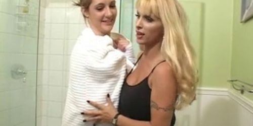 Two blond lesbians finger fuck and eat pussy