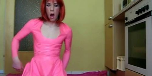 shemale tvsonja latex dildo fisting