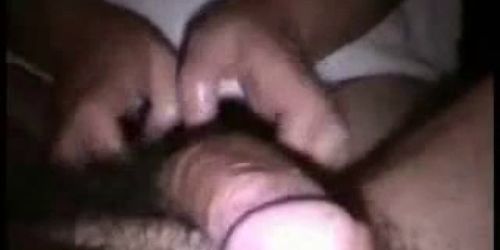 homemade amateur handjob and cumshot