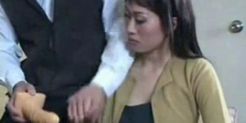 Asian Housewife with the pervert Dildo s Salesman...F70