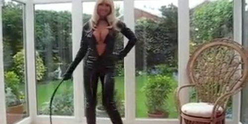 milf in catsuit