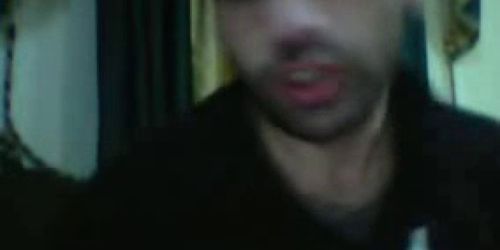 hot syrian guy wanks on cam