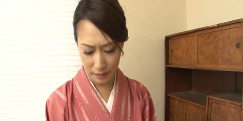 Flexible Asian enjoys dildo