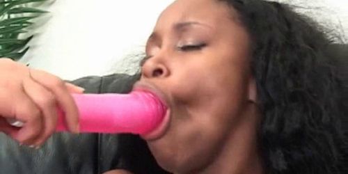 Redhead ebony having a taste of her GFs cunt