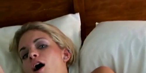 POV - Teen Blonde Gets Boned