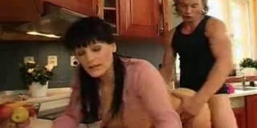 Mature Housewife attacks the Plumber...F70