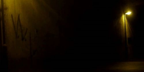 Streetwhore Brenda Cockaddict on the street