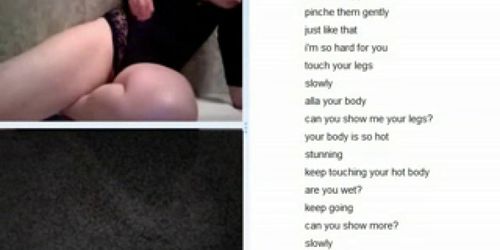 Massachusetts girl teases and masturbates for a strange