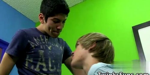 Hard leather gay sex first time Blond bombshell Corey J