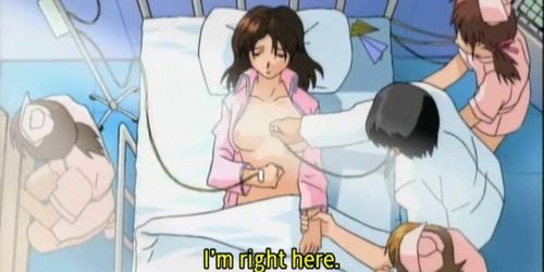 Fine ass Anime nurse blowing huge shaft