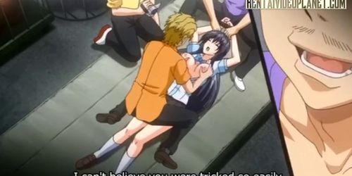 Hentai Schoolgirl Loves This Gang Bang