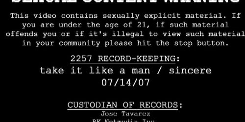 Hot hunk enters ass hole