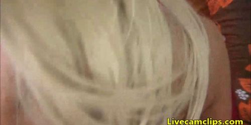 Big ass blonde in pov doggystyle