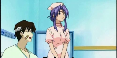 Coed anime cutie hot riding dick in the hospital