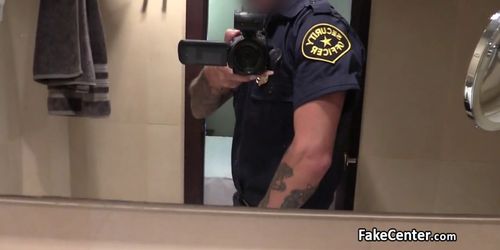 Cop fucks massive tits blonde