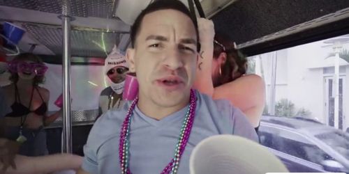 Teen Babe Arya Fucks On A Party Bus