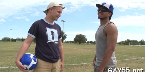 He getting dicked hard