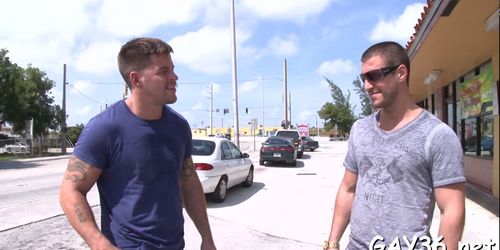 Man gets banged so well