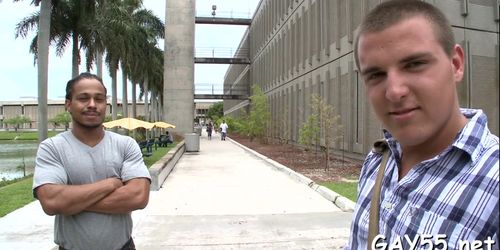 He getting dicked hard