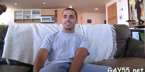 Buddy  gets ass stretched