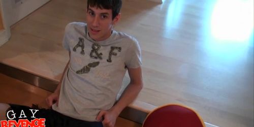 Horny gays enjoy a hot blowjob