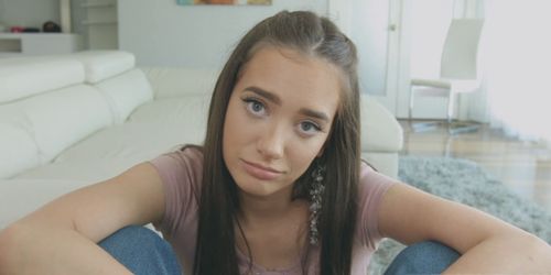 Stepdad fucked Gias teen pussy