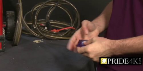 Proud guys addicted to smacking each other in the ass