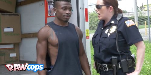 Gorgeous babes making big cock disappear