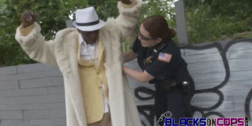 PImp is taken advantage of by perverted milf cops