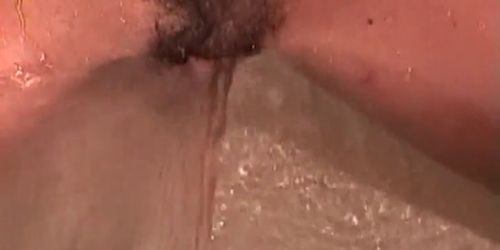 April loves sucking long hairy dicks