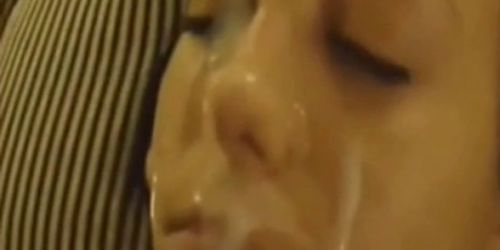 amateur guys girlfriend cum facial