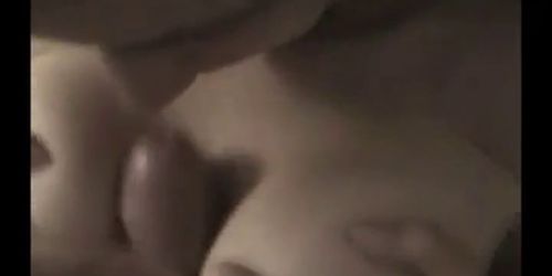 Titfuck  hot blowjob lead to huge facial cumshot explos