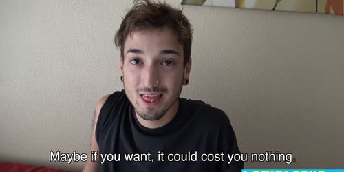 Straight punk stays at the latinos room and fucked anal