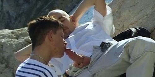 Deepthroating gay sluts