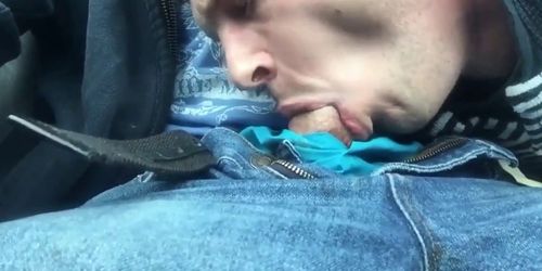 Car blowjob n swallow