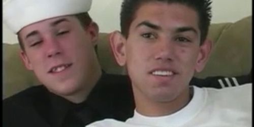 Gay twink takes it deep