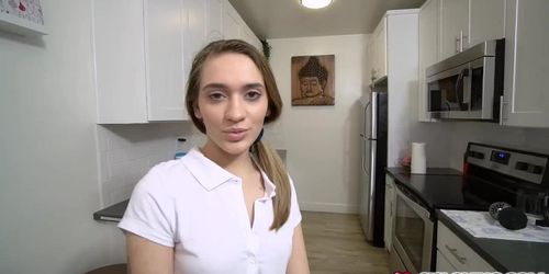 Sexy teen Sera Ryder needs to suck her stepbrothers coc