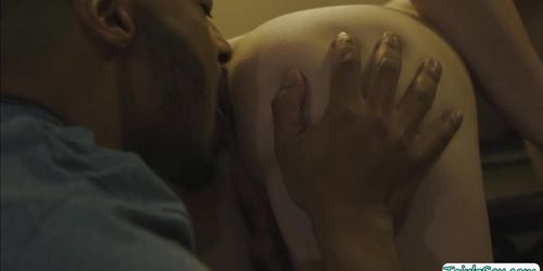 TS Natalie Mars gets her ass rammed by her black ex boy