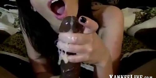 BBC Handjob Cum Explosion