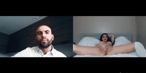 Athena Faris spanks herself for getting a tattoo