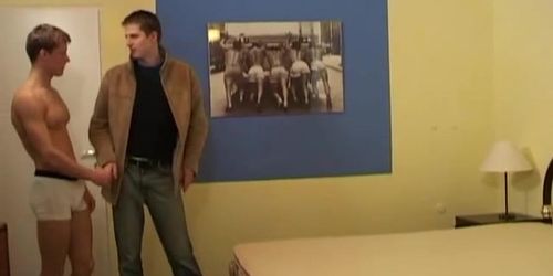 Gay stud fucks his boyfriend